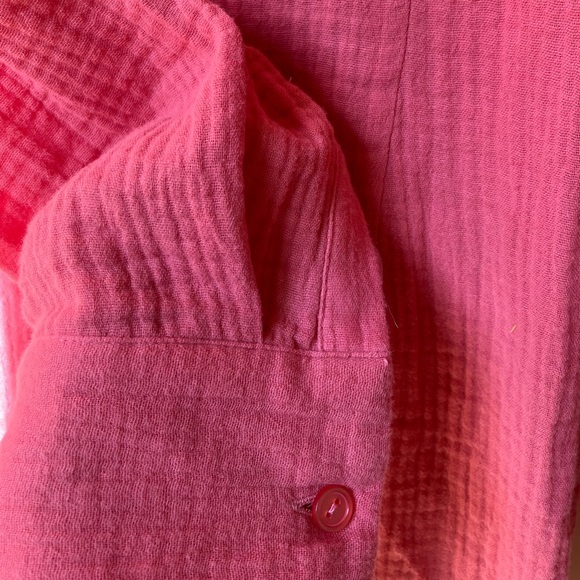 Onia Cotton Gauze Wrap Dress XL - Picture 6 of 11